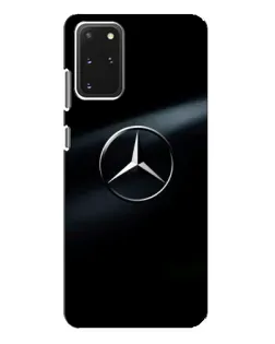 Чехол для Samsung Galaxy S20 Plus с картинкой «Mercedes на металле»