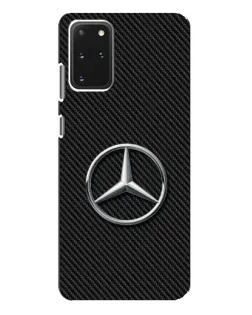 Чехол для Samsung Galaxy S20 Plus с картинкой «Карбоновый Mercedes стиль»