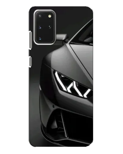 Чехол для Samsung Galaxy S20 Plus с картинкой «Lamborghini фары детализация»
