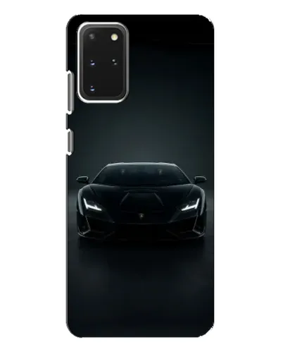 Чехол для Samsung Galaxy S20 Plus с картинкой «Черный Lamborghini Aventador»