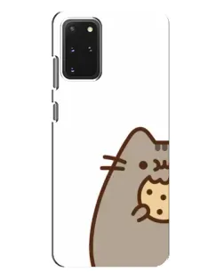 Чехол для Samsung Galaxy S20 Plus с картинкой «Пушин с печеньем»