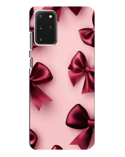 Чехол для Samsung Galaxy S20 Plus с картинкой «Бордовый атлас»