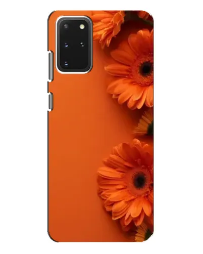 Чехол для Samsung Galaxy S20 Plus с картинкой «Оранжевые герберы»