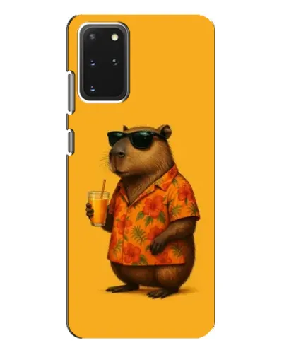 Чехол для Samsung Galaxy S20 Plus с картинкой «Капибара на отдыхе» Чехол для Samsung Galaxy S20 Plus с картинкой «Капибара на отдыхе»