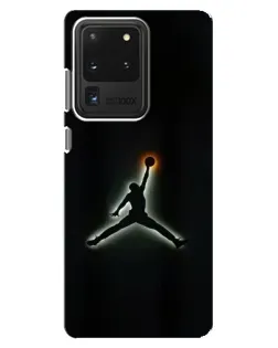 Чехол для Samsung Galaxy S20 Ultra с картинкой «Jordan Gradient Logo»