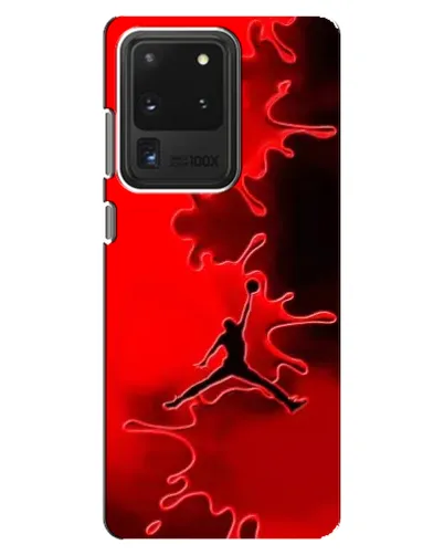 Чехол для Samsung Galaxy S20 Ultra с картинкой «Jordan Red Smoke»