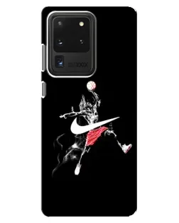 Чехол для Samsung Galaxy S20 Ultra с картинкой «Jordan Jumpman» Чехол для Samsung Galaxy S20 Ultra с картинкой «Jordan Jumpman»