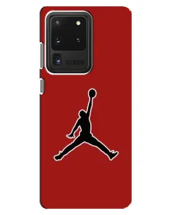 Чехол для Samsung Galaxy S20 Ultra с картинкой «Jordan Red Back» Чехол для Samsung Galaxy S20 Ultra с картинкой «Jordan Red Back»