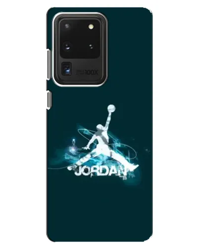 Чехол для Samsung Galaxy S20 Ultra с картинкой «Jordan Blue Fire»