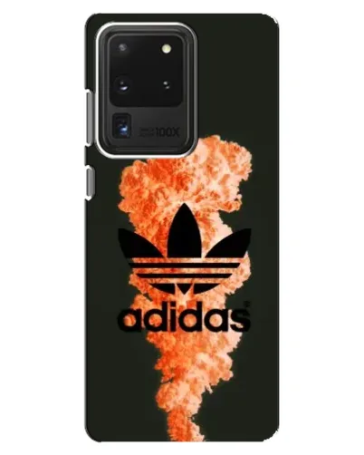 Чохол для Samsung Galaxy S20 Ultra з картинкою «Помаранчевий дим Adidas»