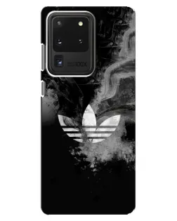 Чохол для Samsung Galaxy S20 Ultra з картинкою «Абстрактний дим Adidas»