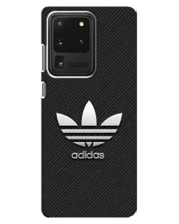 Чохол для Samsung Galaxy S20 Ultra з картинкою «Adidas Карбонова текстура»