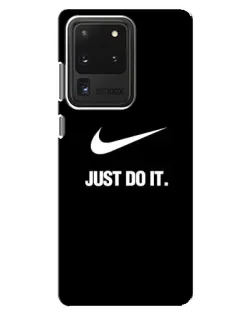 Чехол для Samsung Galaxy S20 Ultra с картинкой «Классический принт Nike»