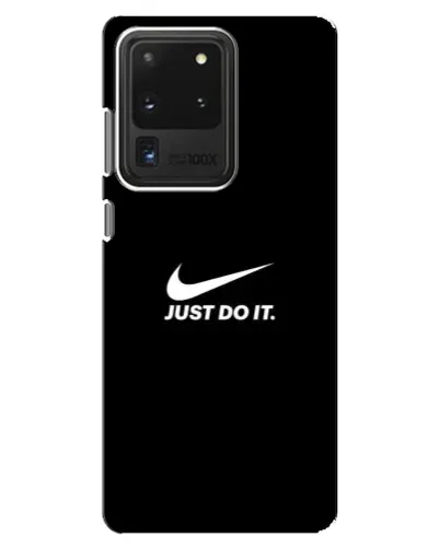 Чехол для Samsung Galaxy S20 Ultra с картинкой «Минимализм от Nike»