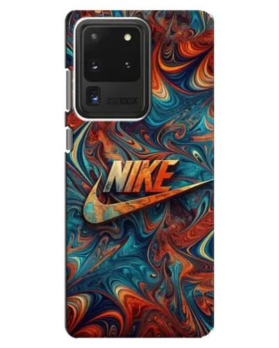 Чехол для Samsung Galaxy S20 Ultra с картинкой «Nike в абстракции»