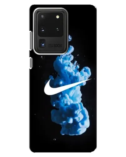 Чехол для Samsung Galaxy S20 Ultra с картинкой «Nike и синий дым»