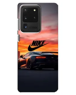 Чехол для Samsung Galaxy S20 Ultra с картинкой «Nike и суперкар»