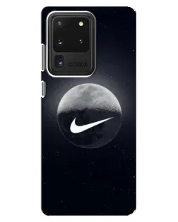 Чехол для Samsung Galaxy S20 Ultra с картинкой «Nike в стиле граффити»