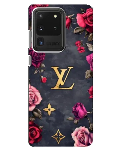 Чохол для Samsung Galaxy S20 Ultra з картинкою «Квітковий Louis Vuitton»