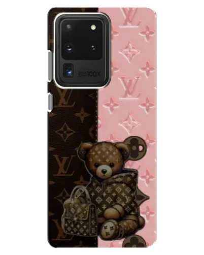 Чохол для Samsung Galaxy S20 Ultra з картинкою «Ведмедик у стилі LV»