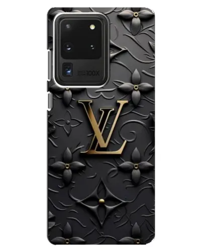 Чохол для Samsung Galaxy S20 Ultra з картинкою «Шкіряна текстура LV»