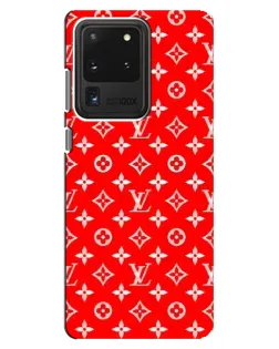 Чохол для Samsung Galaxy S20 Ultra з картинкою «Яскравий паттерн LV»