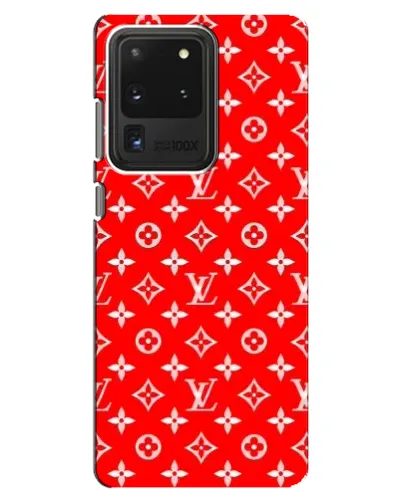 Чохол для Samsung Galaxy S20 Ultra з картинкою «Яскравий паттерн LV»