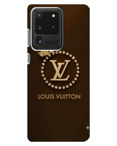 Чохол для Samsung Galaxy S20 Ultra з картинкою «LV — золота печатка»