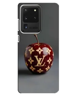 Чохол для Samsung Galaxy S20 Ultra з картинкою «Червоне яблуко LV»
