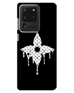 Чохол для Samsung Galaxy S20 Ultra з картинкою «Квіткова монограма»