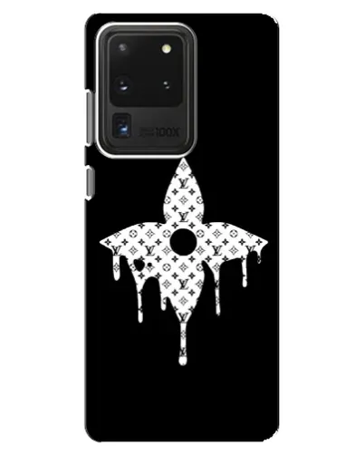 Чохол для Samsung Galaxy S20 Ultra з картинкою «Квіткова монограма»
