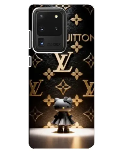 Чохол для Samsung Galaxy S20 Ultra з картинкою «Монограма з фігурою»
