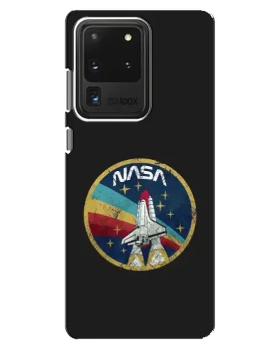 Чехол для Samsung Galaxy S20 Ultra с картинкой «NASA — эмблема миссии»