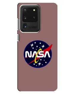 Чехол для Samsung Galaxy S20 Ultra с картинкой «NASA — ретро космос»