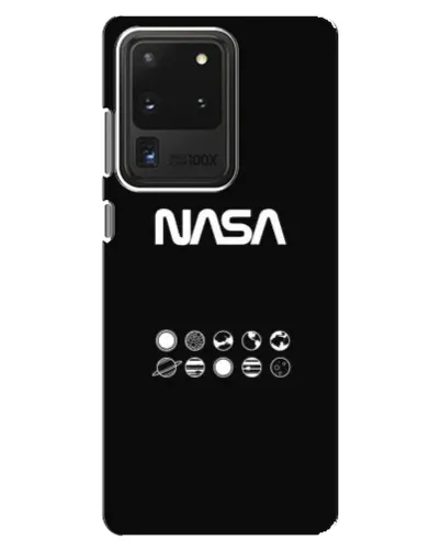 Чехол для Samsung Galaxy S20 Ultra с картинкой «NASA — технический принт»