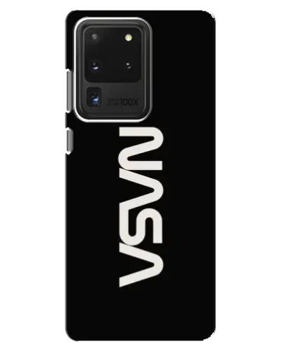 Чехол для Samsung Galaxy S20 Ultra с картинкой «NASA — вертикальный логотип»