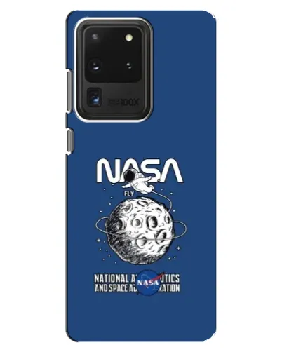 Чехол для Samsung Galaxy S20 Ultra с картинкой «NASA — лунная миссия»