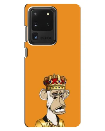 Чехол для Samsung Galaxy S20 Ultra с картинкой «Золотая обезьяна Bored Ape»