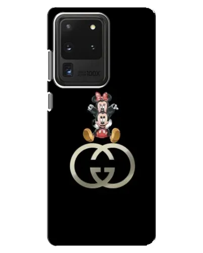 Чехол для Samsung Galaxy S20 Ultra с картинкой «Минни Маус на лого» Чехол для Samsung Galaxy S20 Ultra с картинкой «Минни Маус на лого»