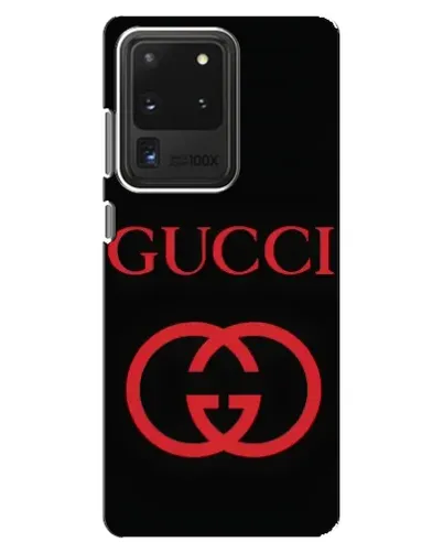 Чехол для Samsung Galaxy S20 Ultra с картинкой «Gucci — красный логотип» Чехол для Samsung Galaxy S20 Ultra с картинкой «Gucci — красный логотип»