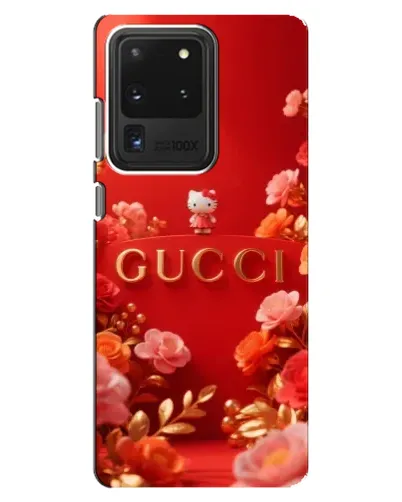 Чехол для Samsung Galaxy S20 Ultra с картинкой «Gucci — золотой сад» Чехол для Samsung Galaxy S20 Ultra с картинкой «Gucci — золотой сад»
