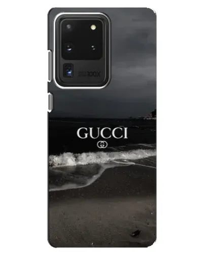 Чехол для Samsung Galaxy S20 Ultra с картинкой «Gucci — морской прибой» Чехол для Samsung Galaxy S20 Ultra с картинкой «Gucci — морской прибой»