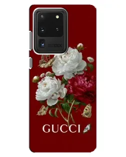 Чехол для Samsung Galaxy S20 Ultra с картинкой «Gucci —  сад»
