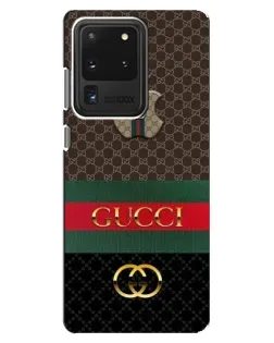 Чехол для Samsung Galaxy S20 Ultra с картинкой «Gucci — брендированный десерт»