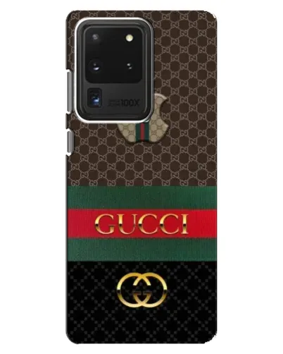 Чехол для Samsung Galaxy S20 Ultra с картинкой «Gucci — брендированный десерт» Чехол для Samsung Galaxy S20 Ultra с картинкой «Gucci — брендированный десерт»