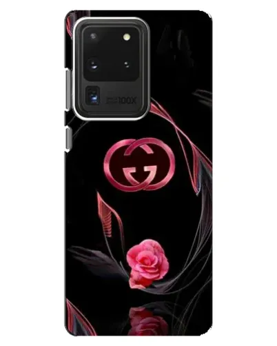 Чехол для Samsung Galaxy S20 Ultra с картинкой «Gucci — неоновая роза» Чехол для Samsung Galaxy S20 Ultra с картинкой «Gucci — неоновая роза»