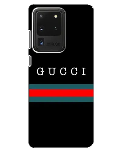 Чехол для Samsung Galaxy S20 Ultra с картинкой «Gucci — красный пояс» Чехол для Samsung Galaxy S20 Ultra с картинкой «Gucci — красный пояс»