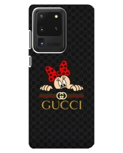 Чехол для Samsung Galaxy S20 Ultra с картинкой «Минни Маус Gucci — черный» Чехол для Samsung Galaxy S20 Ultra с картинкой «Минни Маус Gucci — черный»