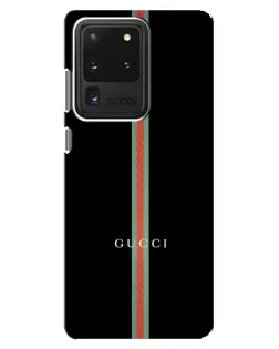 Чохол для Samsung Galaxy S20 Ultra з картинкою «Gucci — строга лінія»