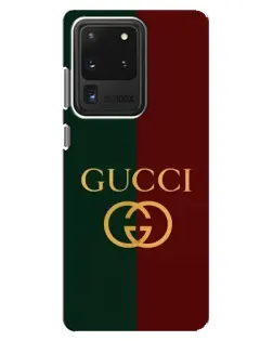 Чохол для Samsung Galaxy S20 Ultra з картинкою «Gucci — темно-зелений градієнт»